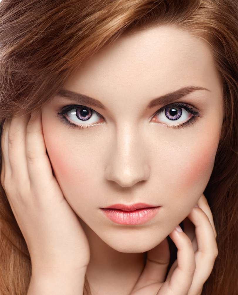 Фиалковые глаза