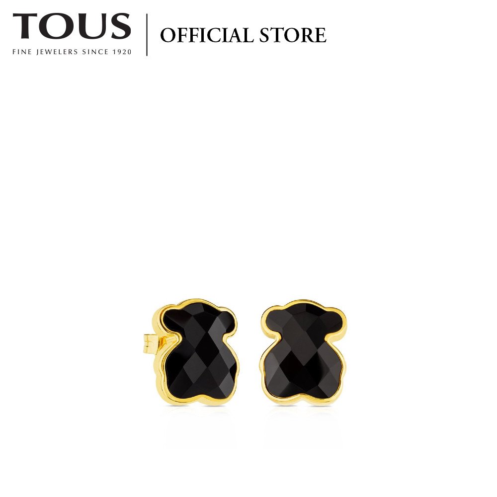 Тоус сережки мишки золото