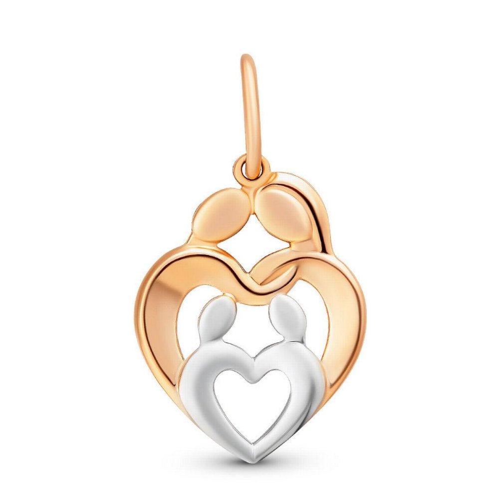 Золотая подвеска Соколов мать и дитя