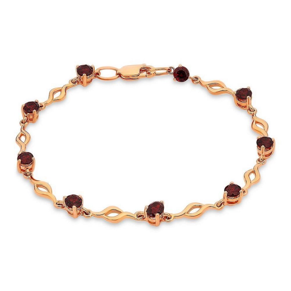 Гранатовый браслет Адамас