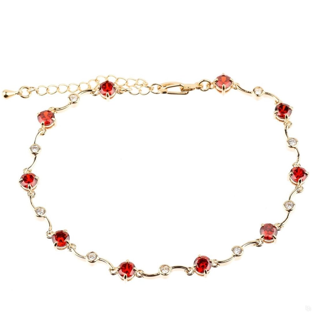 Браслет из граната женский