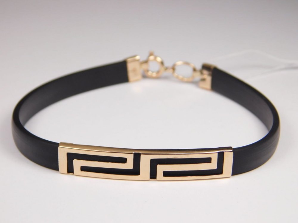 Кожаный браслет мужской