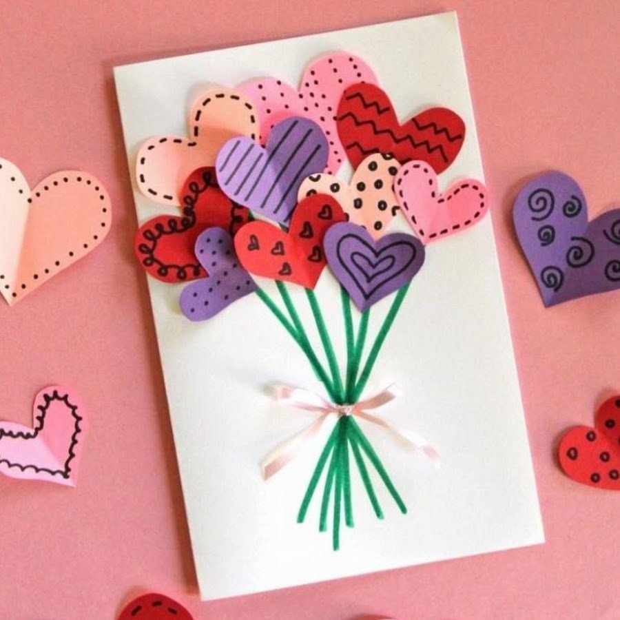 Поделка сердце своими руками ко дню матери