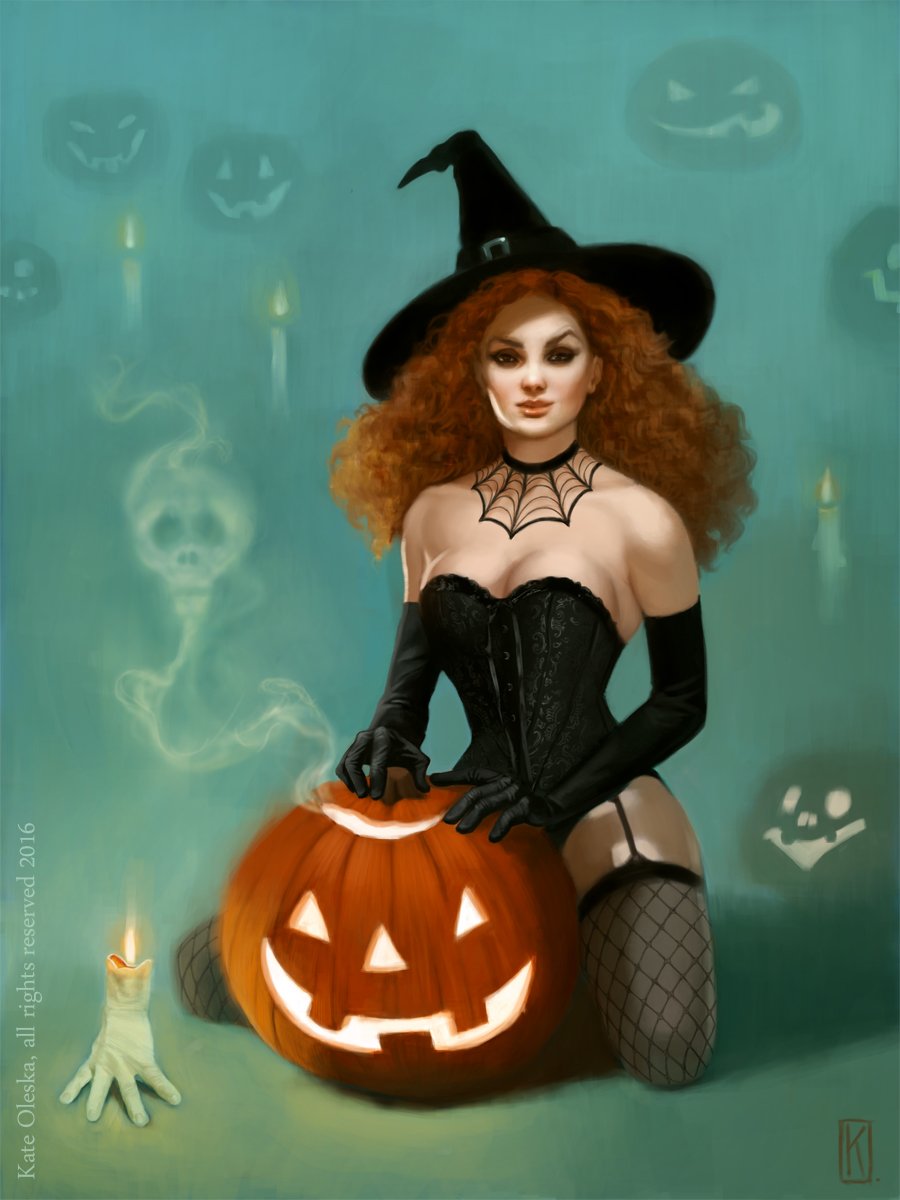 Хэллоуинские ведьмы