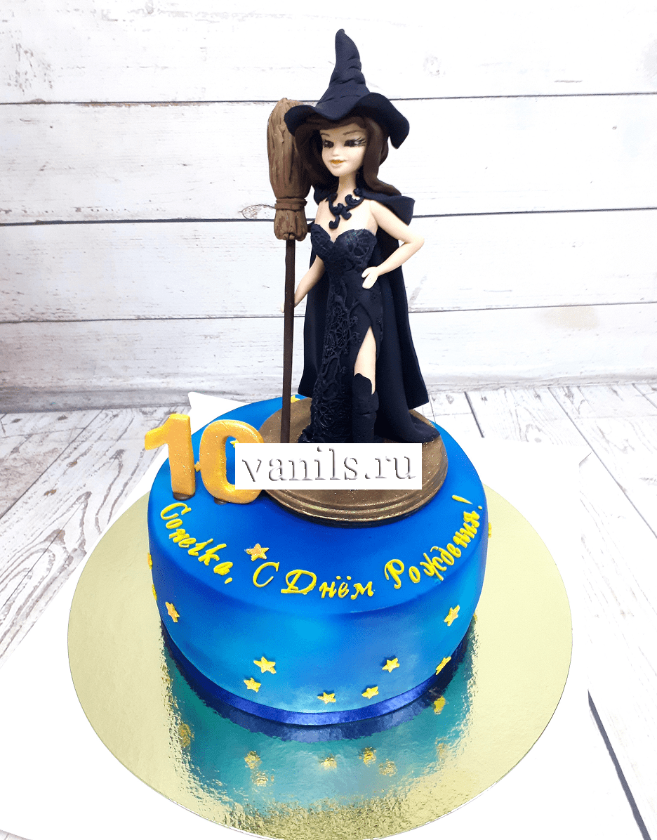 Торт с ведьмочками