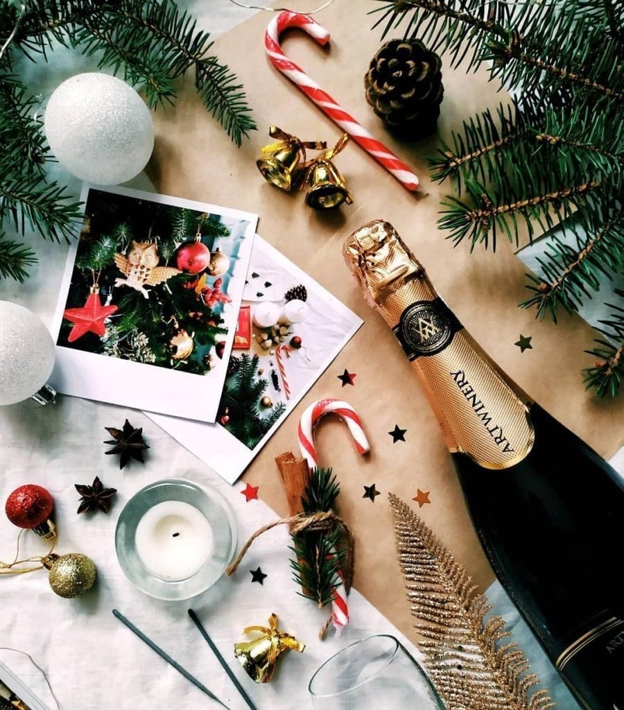 Косметика и новый год раскладка