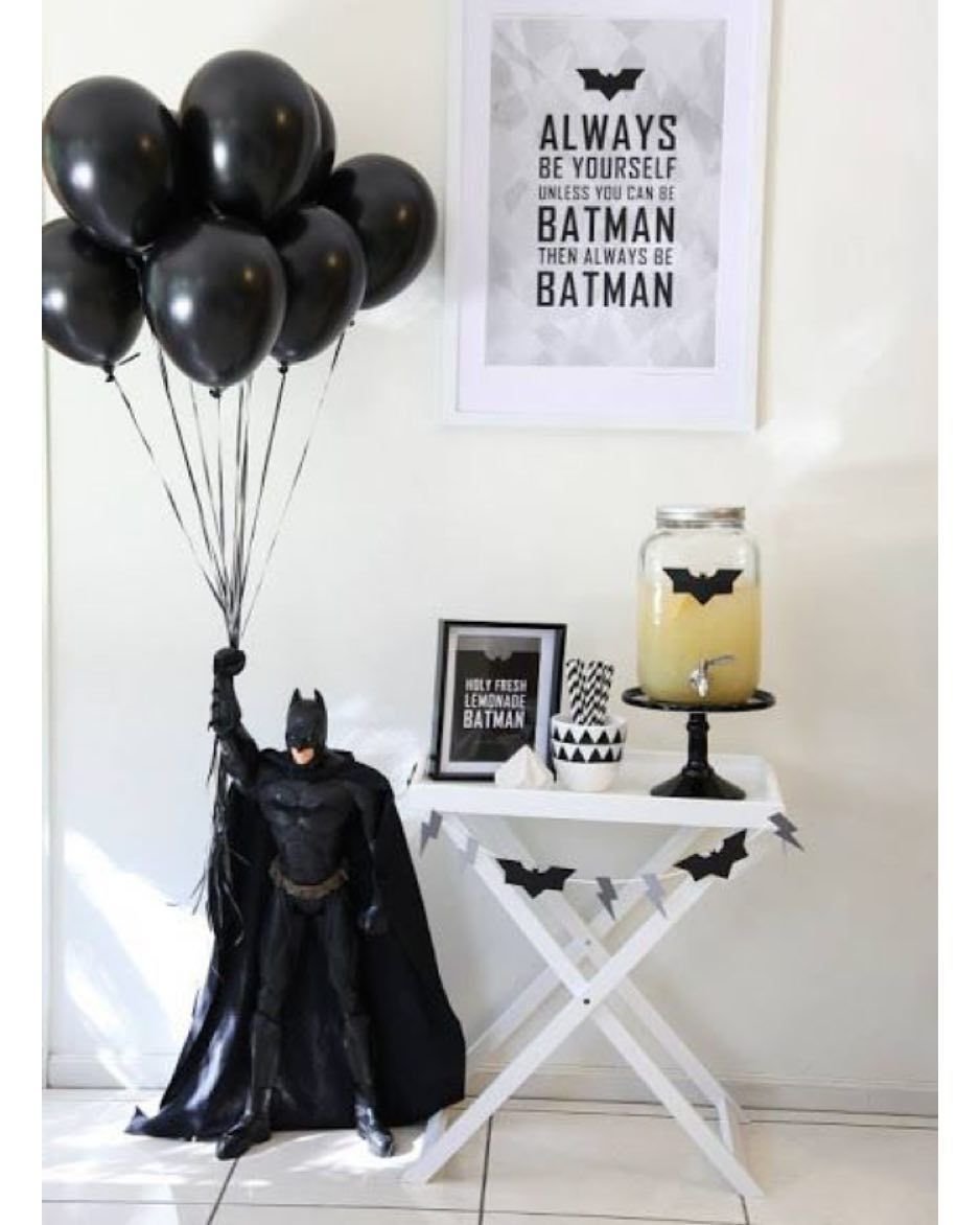 Фотозона в стиле Бэтмена