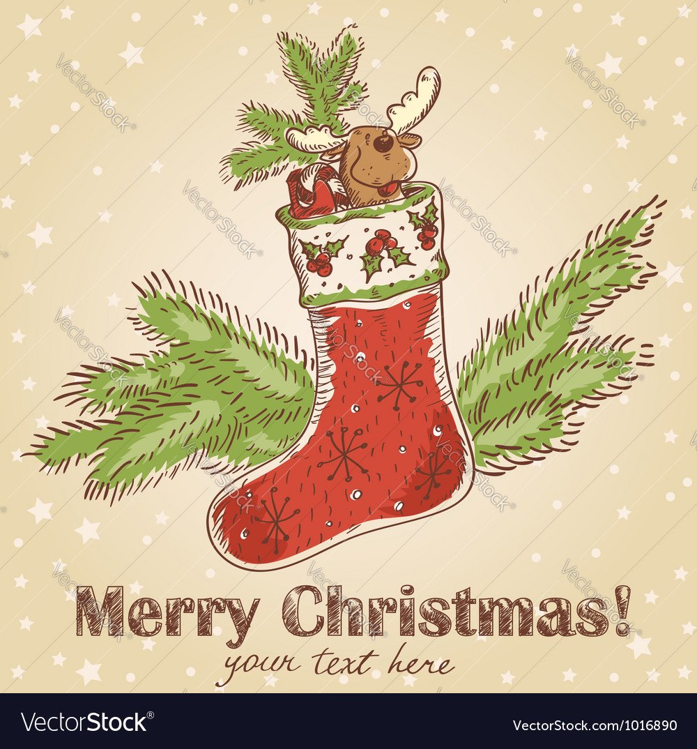 Рождество в англии рисунок