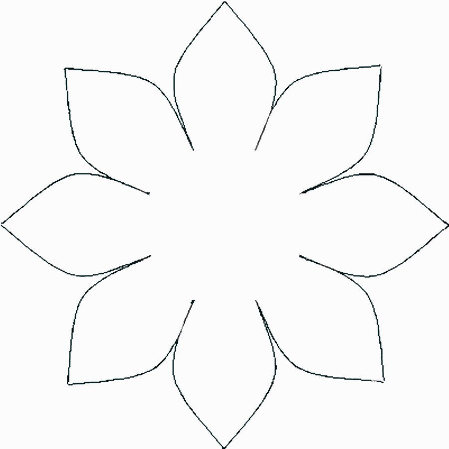 Цветы шаблоны для вырезания