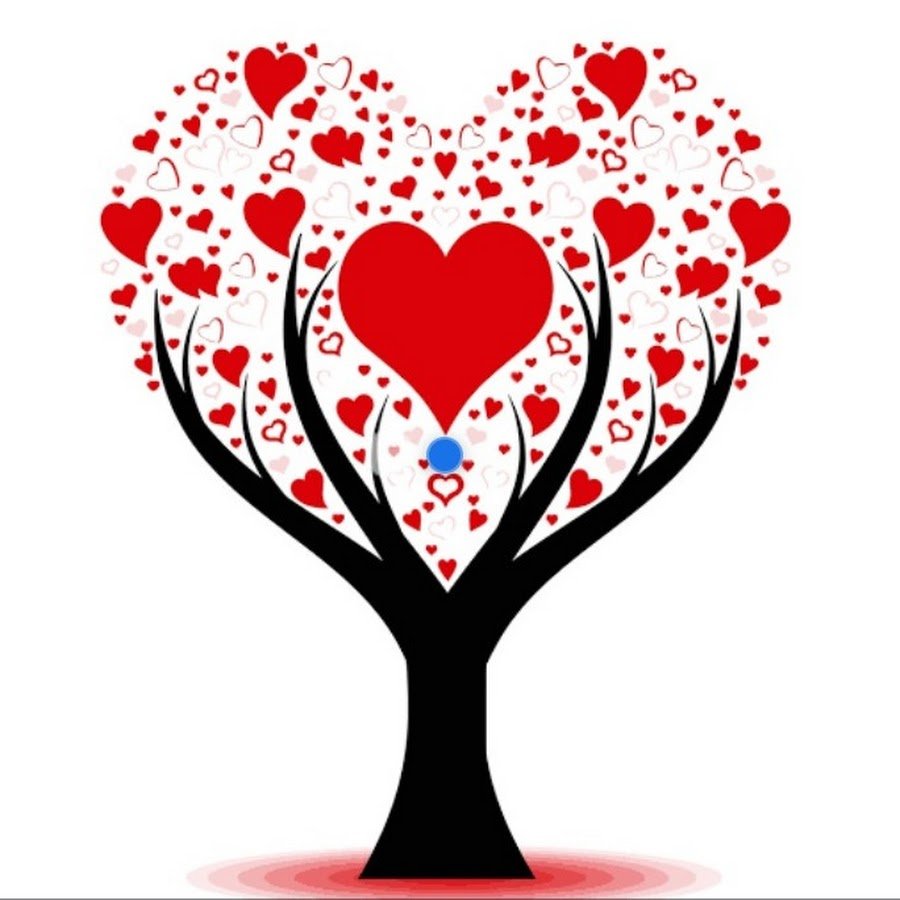 Дерево сердце