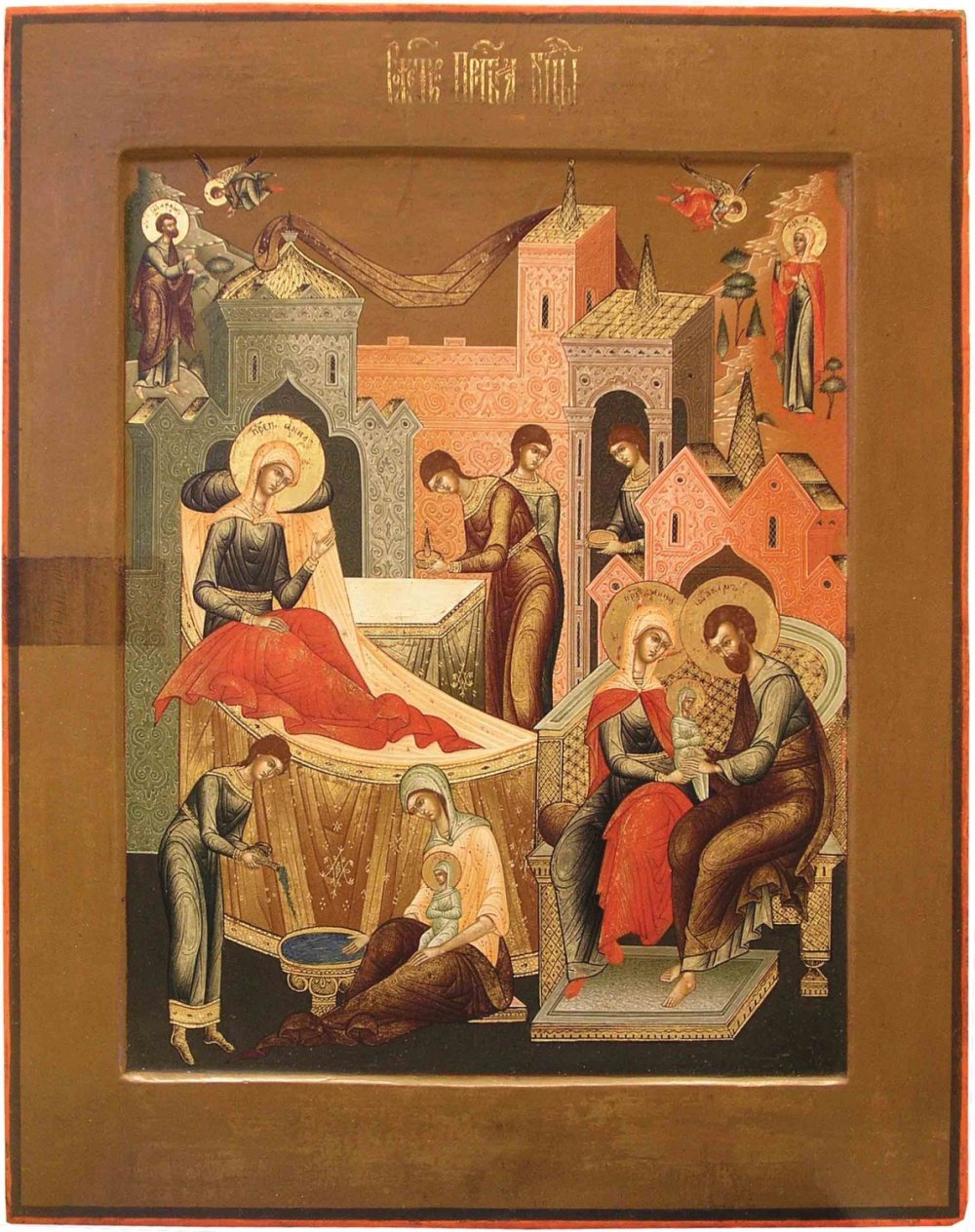 Икона Рождество Богоматери 18в