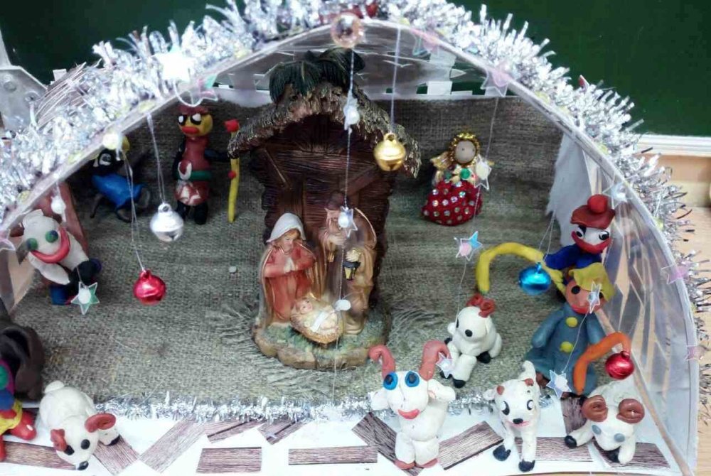 Рождественское чудо поделка в садик