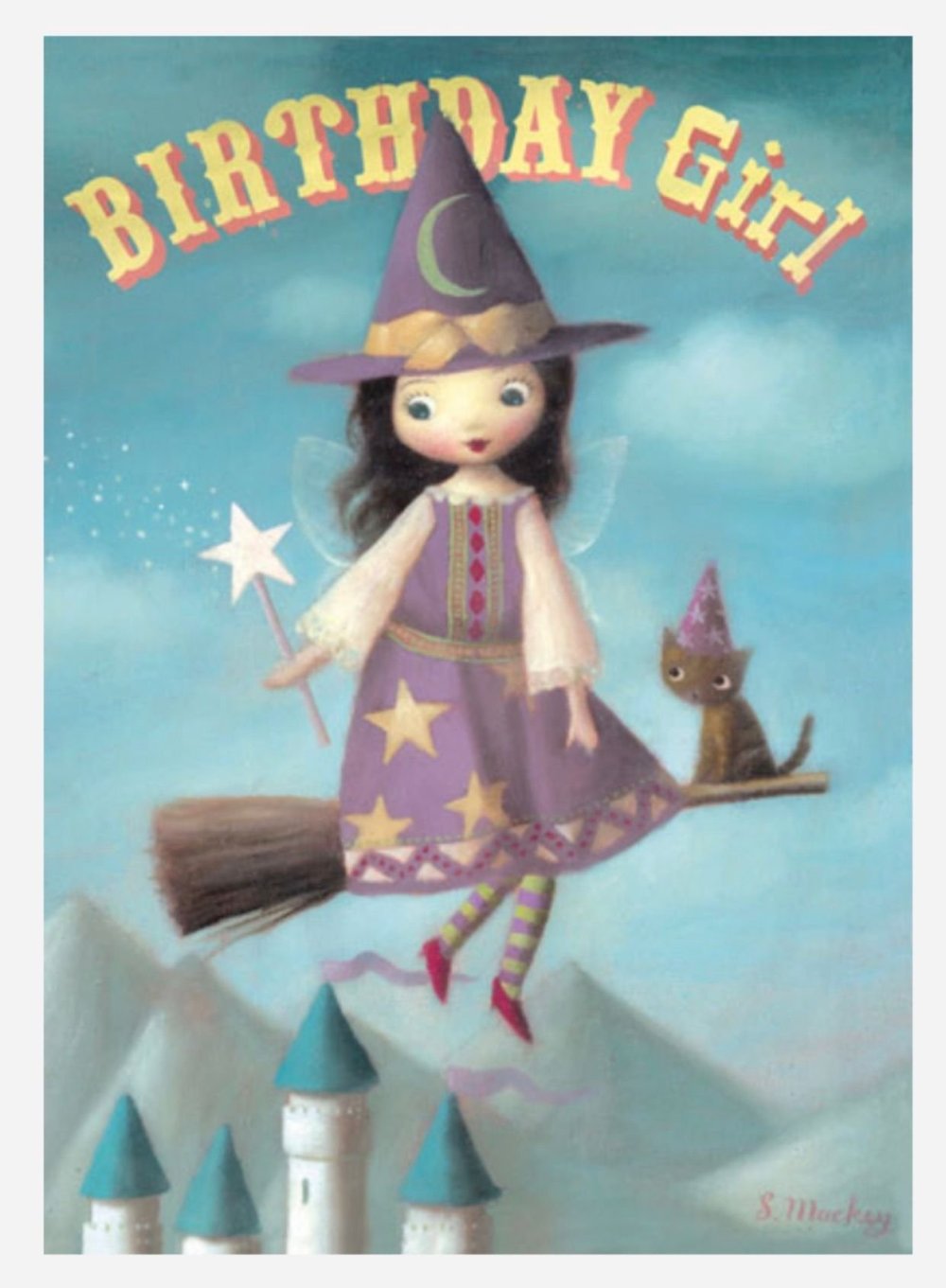 С днем рождения ведьмочка