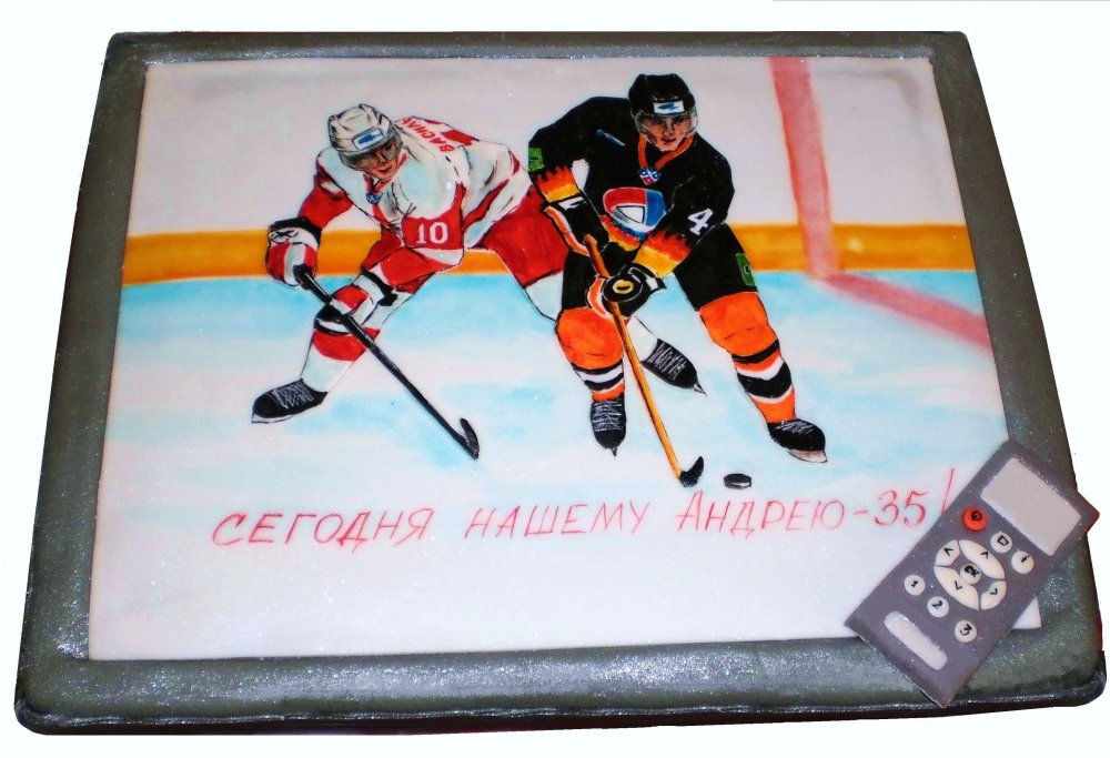 Хоккей на телевизоре