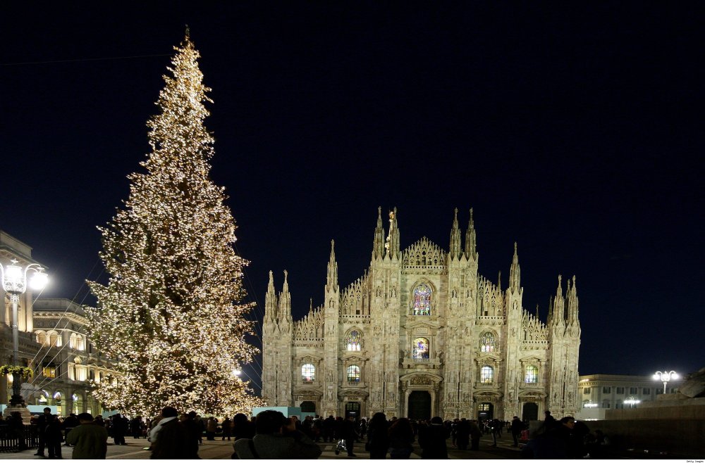 Миланский собор в Рождество