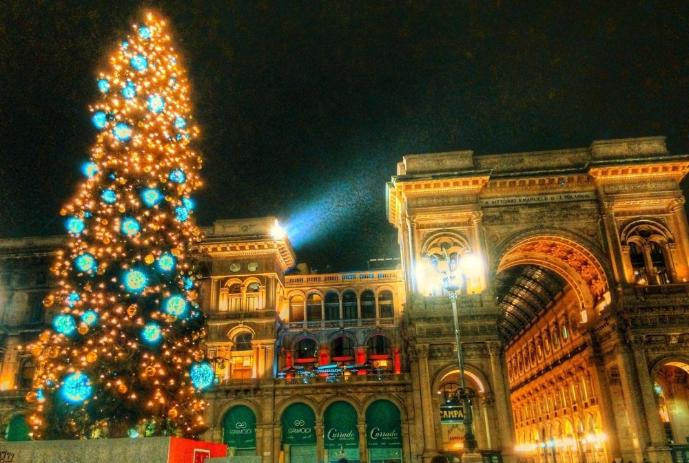 Милан Дуомо новый год