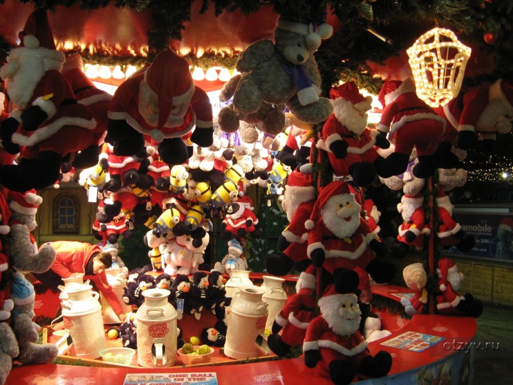 Рождественские сувениры в Англии