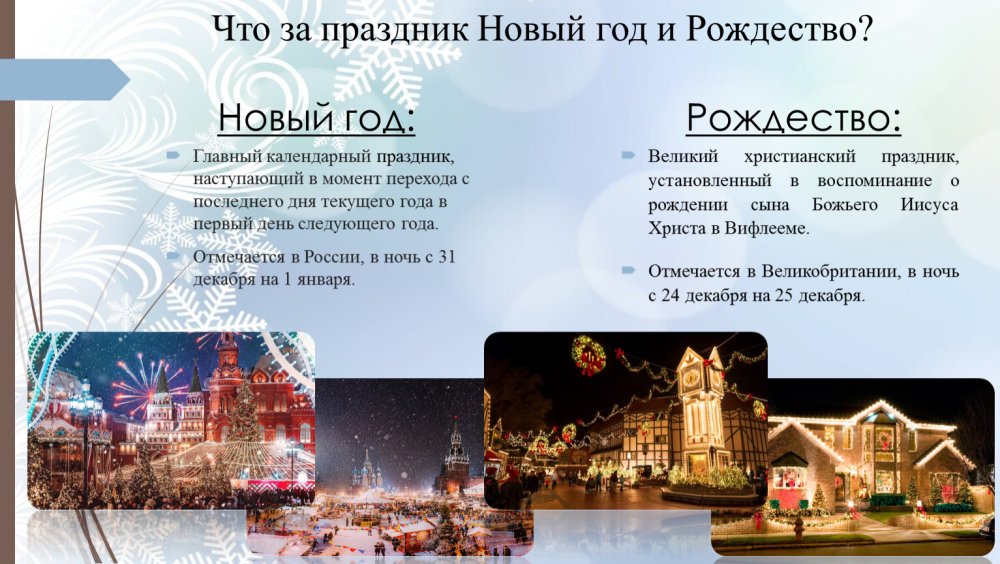 Новый год в Англии