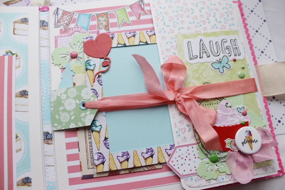 Скрапальбом для девочки подростка