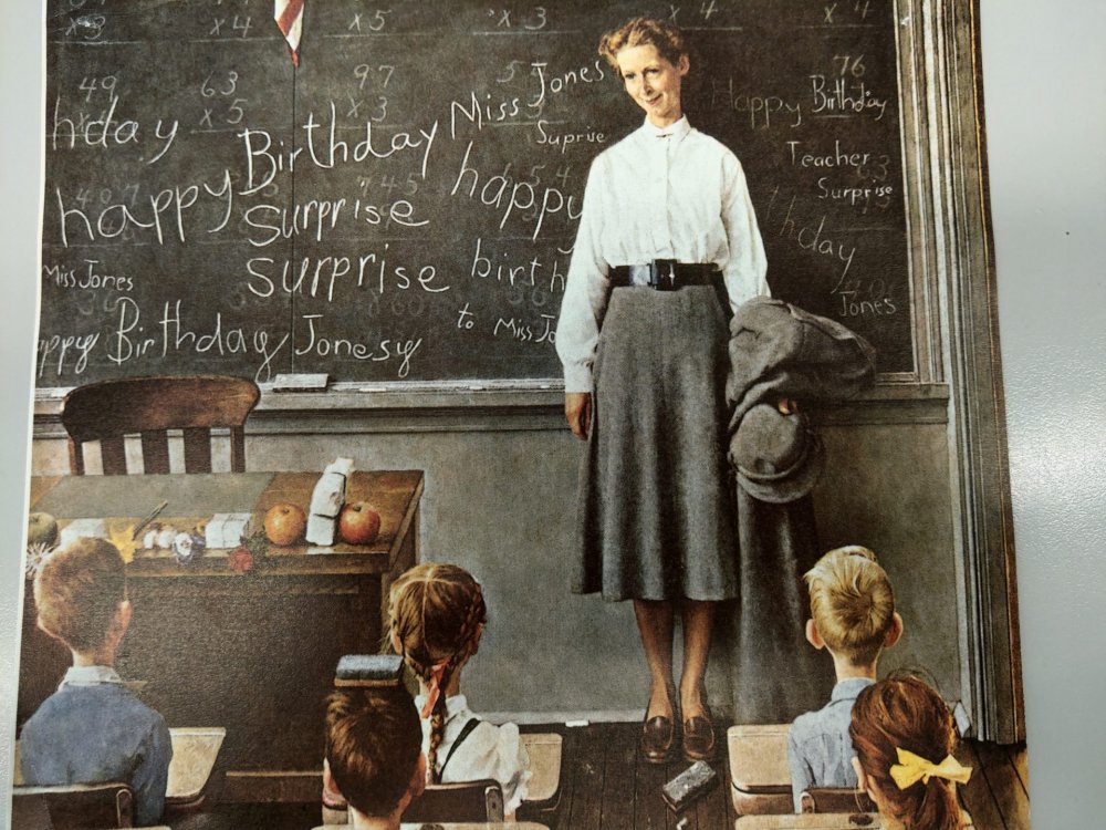 Норман Роквелл учительница