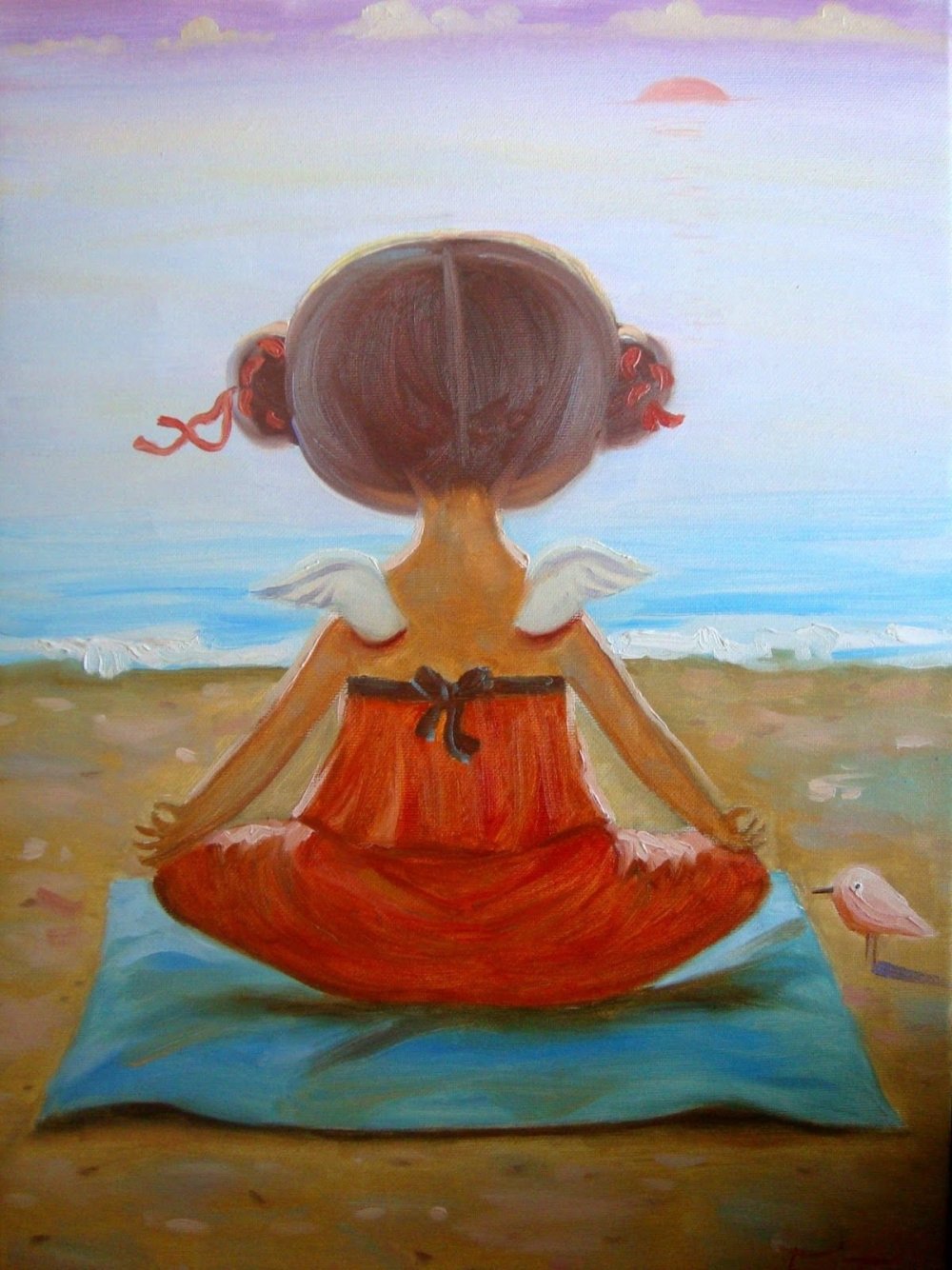 С днем рождения йога девушка