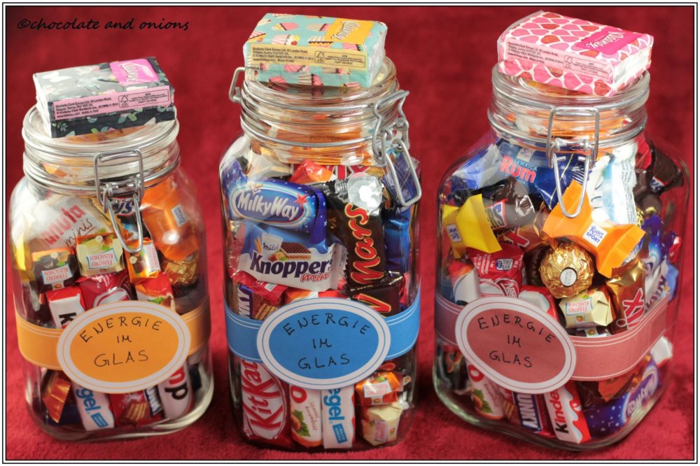 Баночки со сладостями в подарок