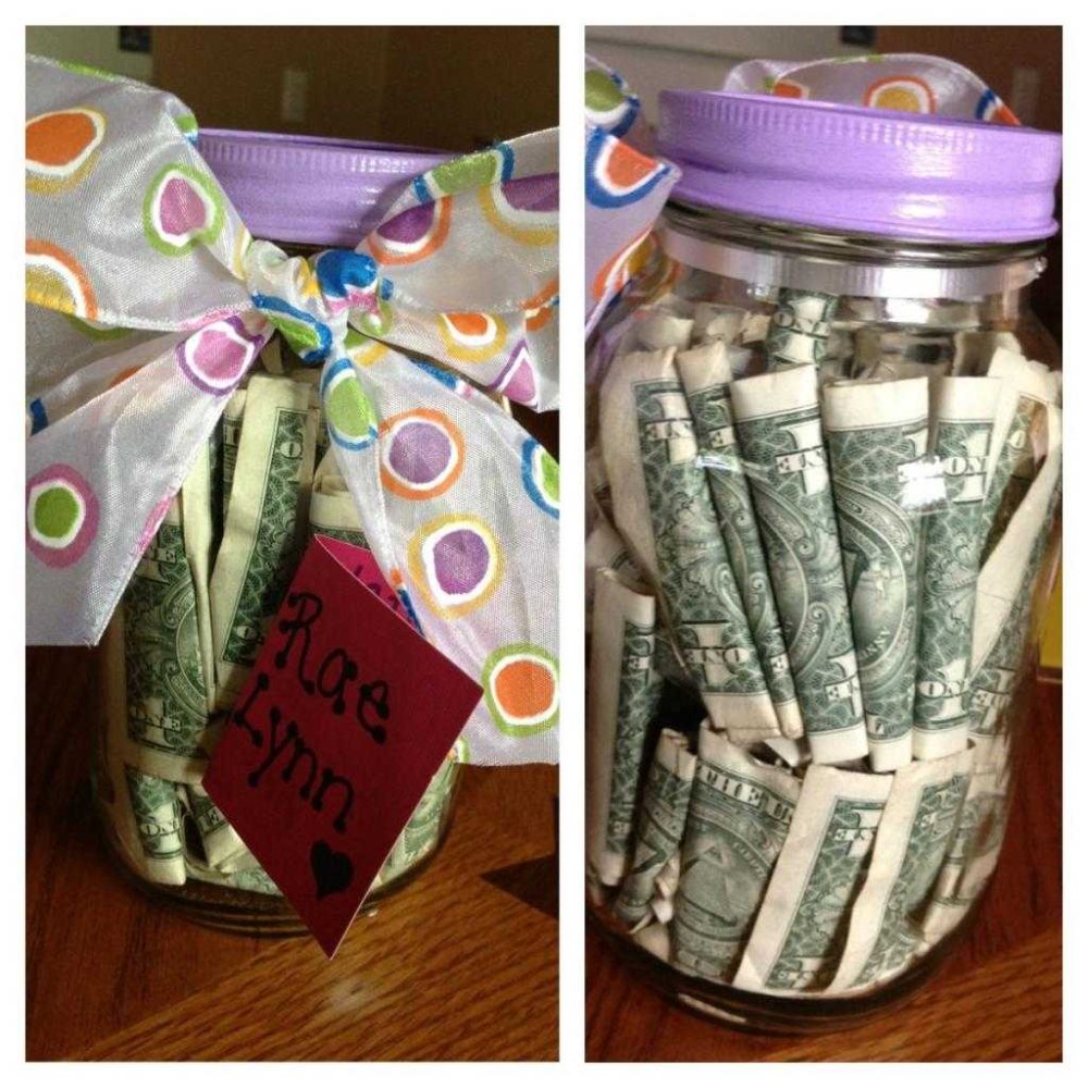 Креативный подарок деньгами