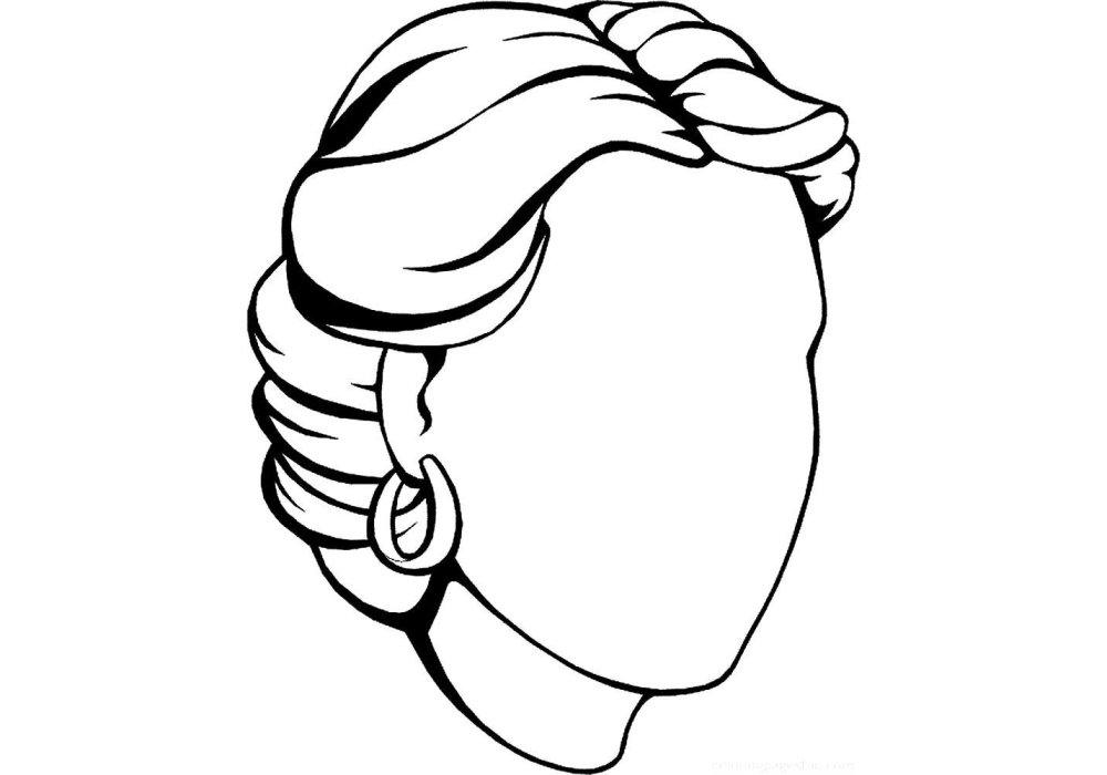 Раскраска дорисуй портрет