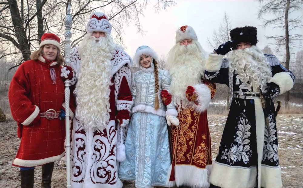 Дед Мороз и Снегурочка