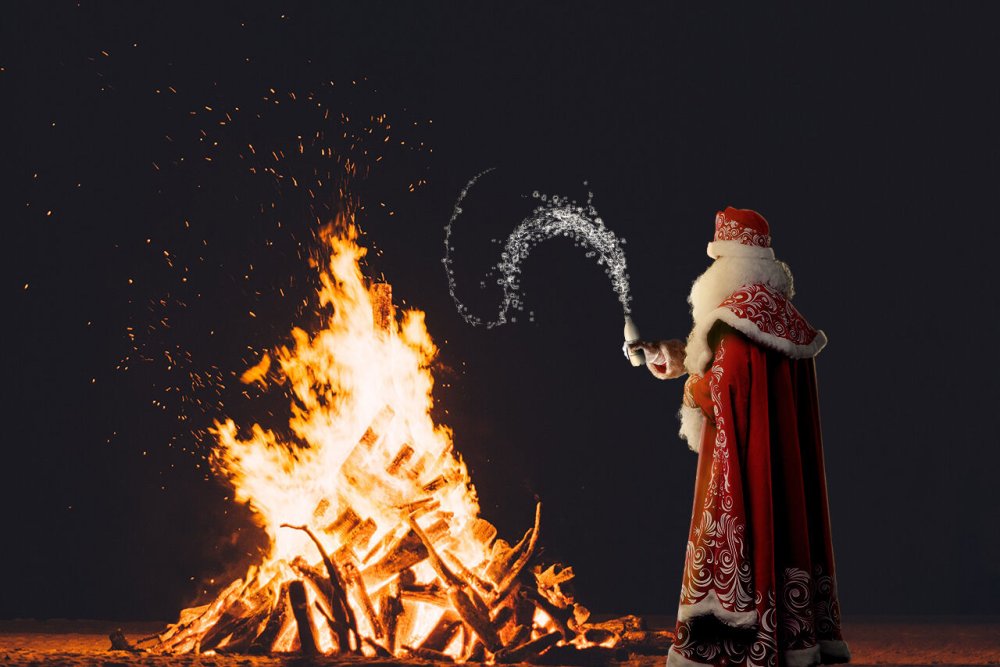 Новогодние традиции народов России