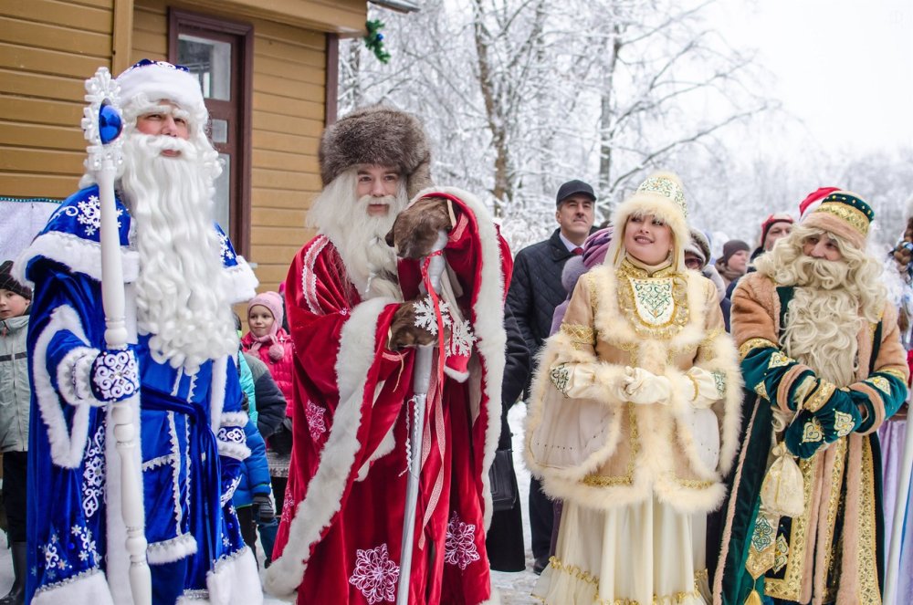 Олонецкие игры дедов Морозов