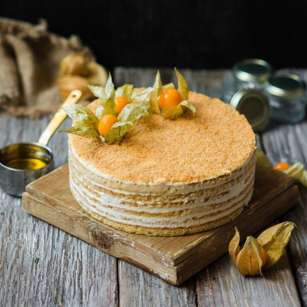 Медовик декор