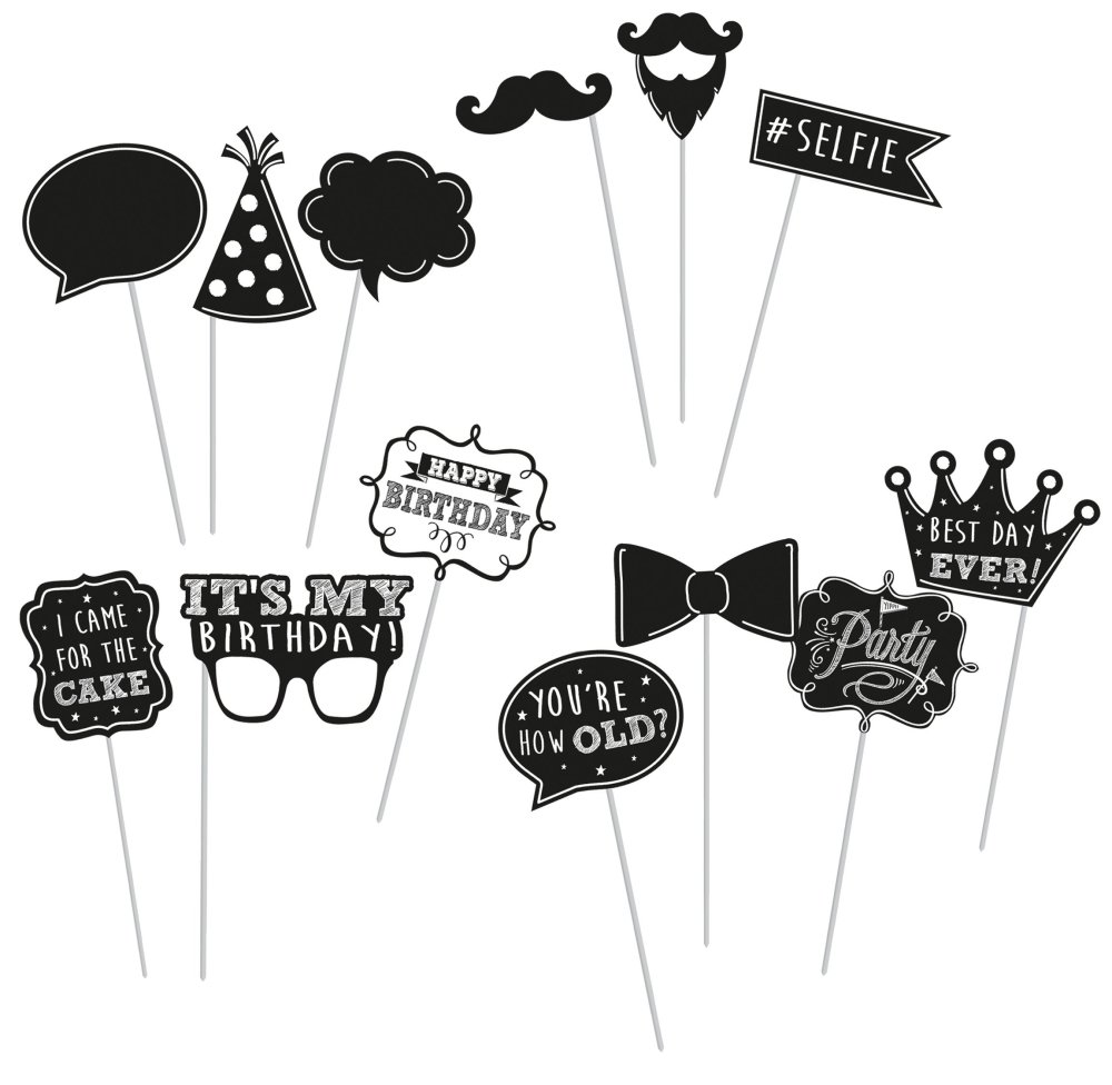 Фотобутафория черно-белая