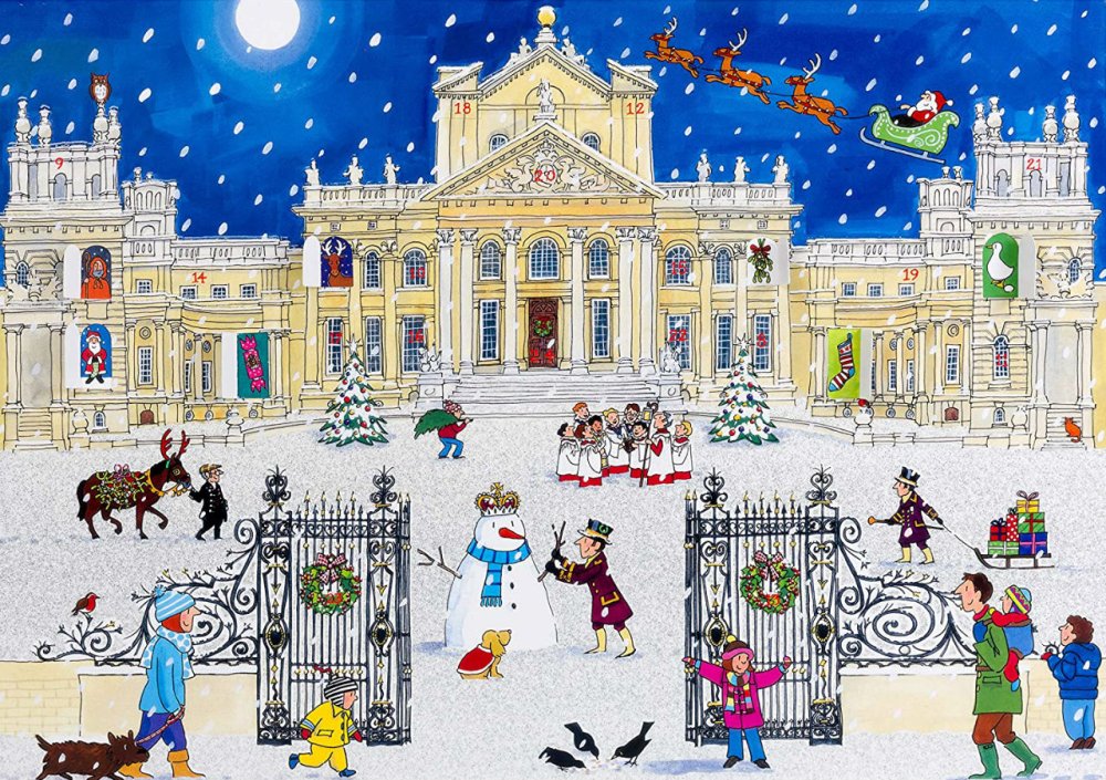 The Blenheim Palace Рождество