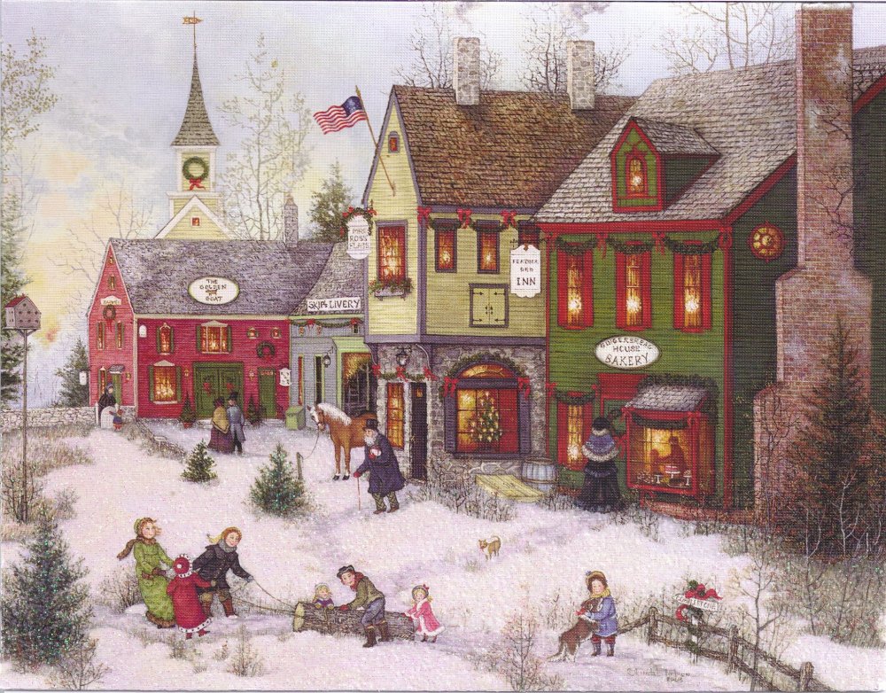 Линда Нельсон Рождественские Деревенские сюжеты