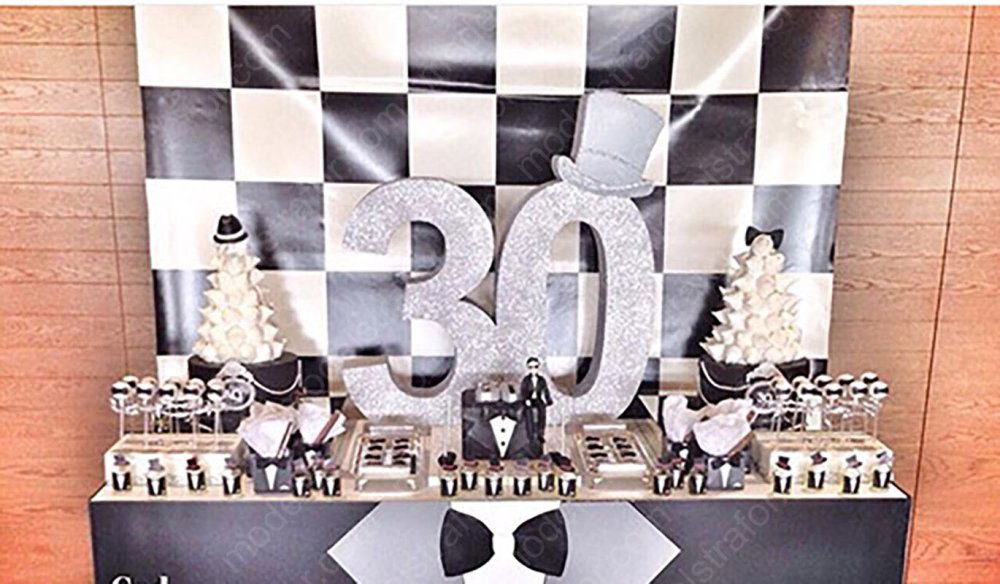 Мужской день рождения декор