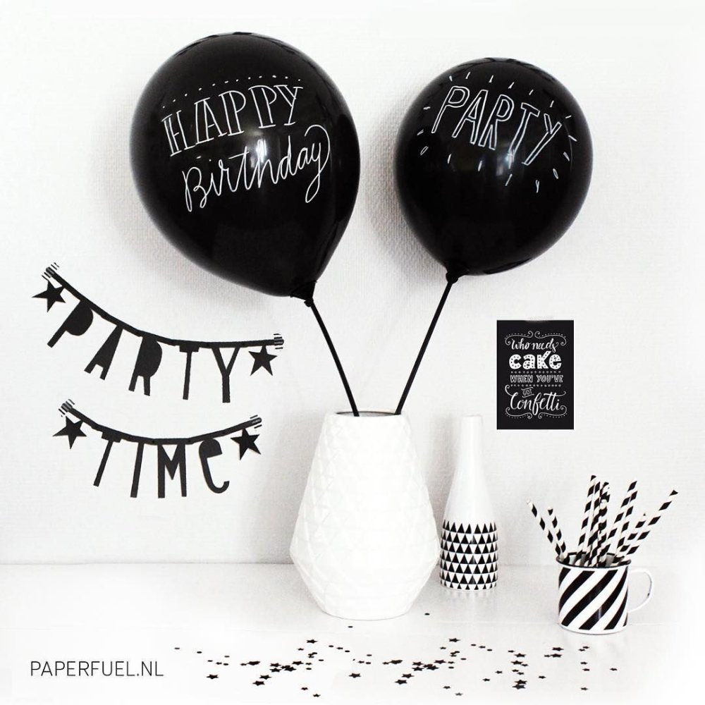 Вечеринка монохром