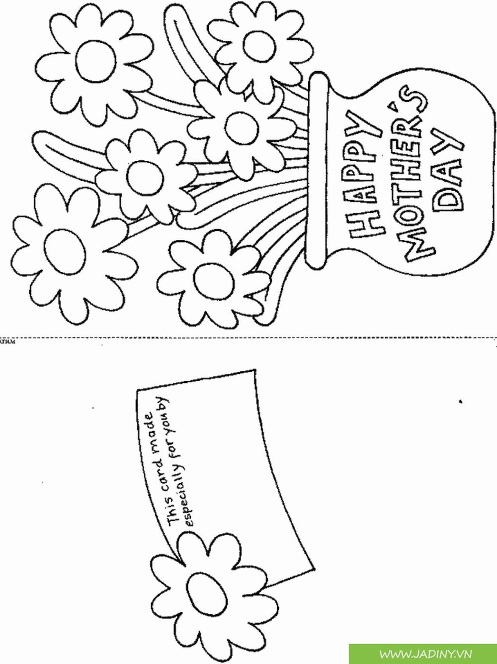 Заготовки для открытки ко Дню матери