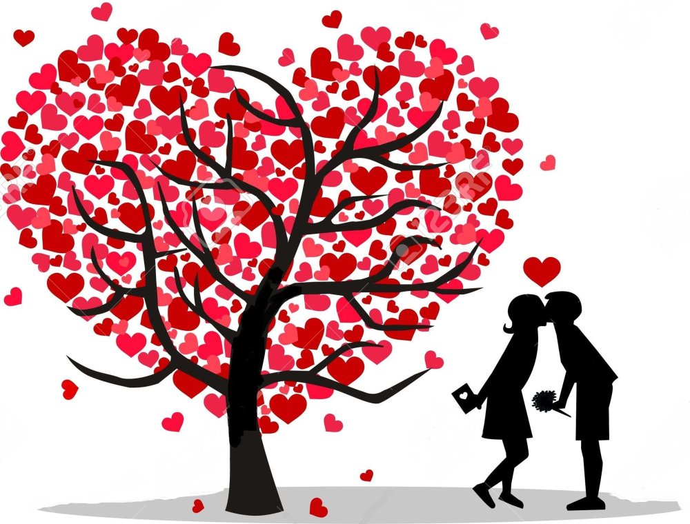 Рисунок на тему день Святого Валентина