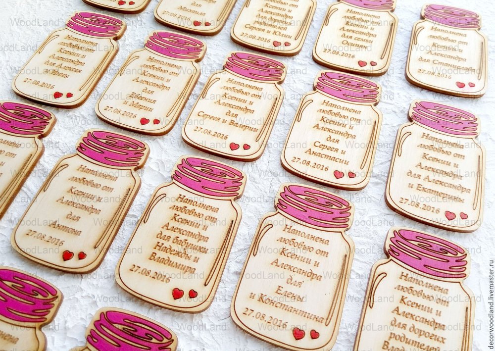 Подарки гостям на юбилее