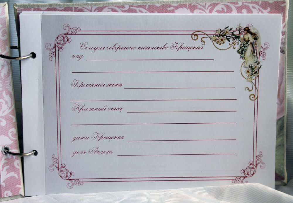 Книга пожеланий на день рождения