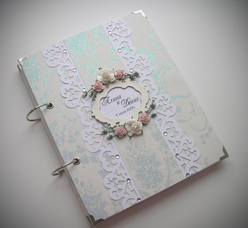 Свадебный альбом на кольцах