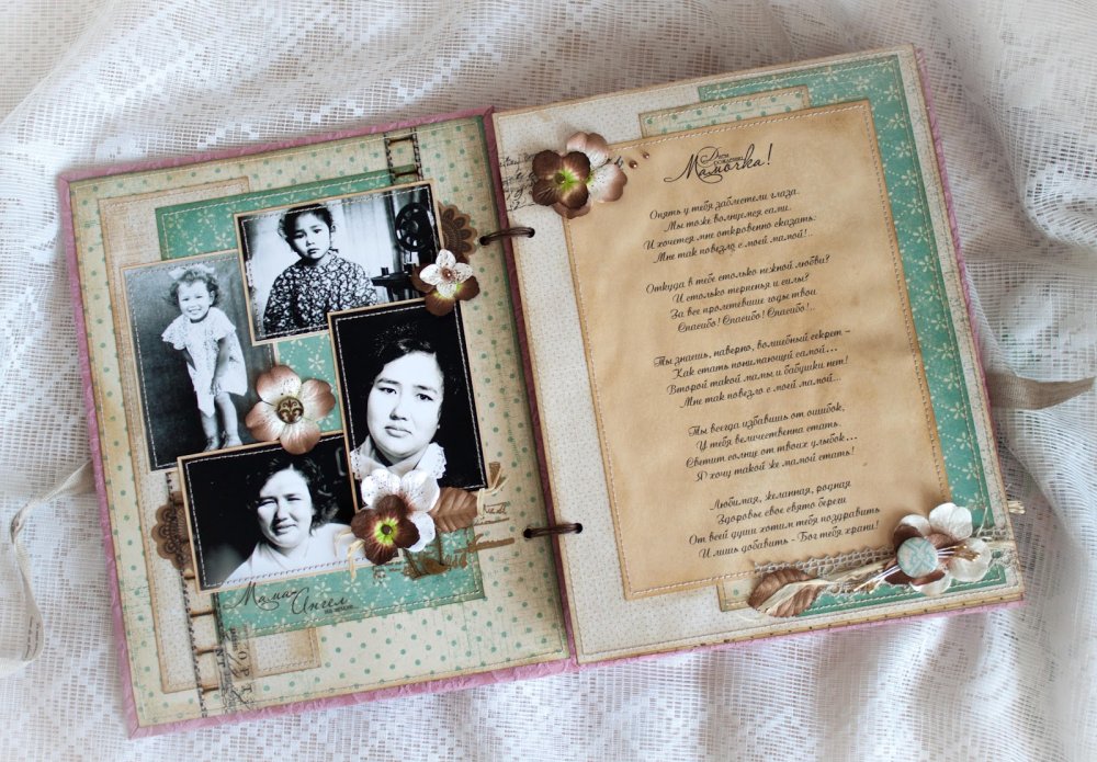 Альбом на юбилей своими руками