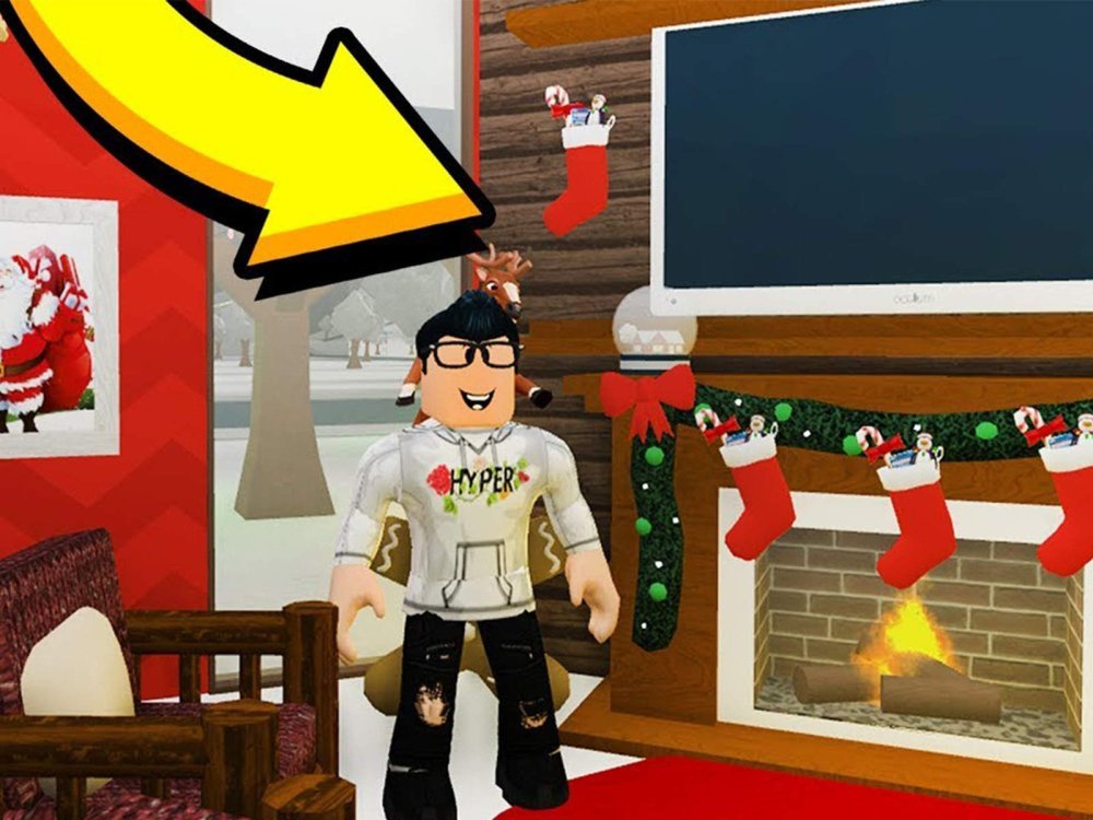 Новогодние дома БЛОКСБУРГ РОБЛОКС