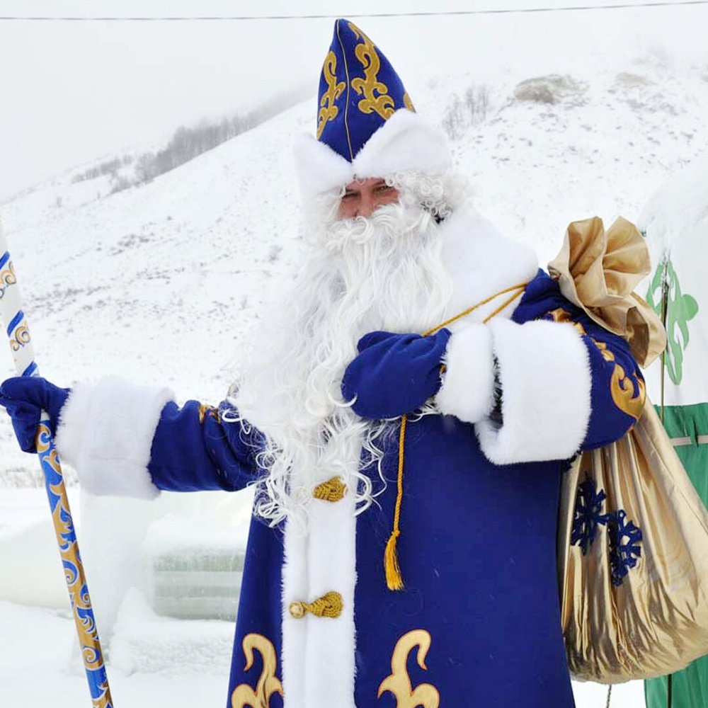 Башкирский дед Мороз кыш Бабай