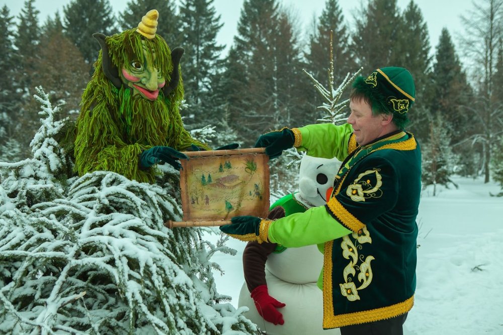 Резиденция татарского Деда Мороза кыш Бабая